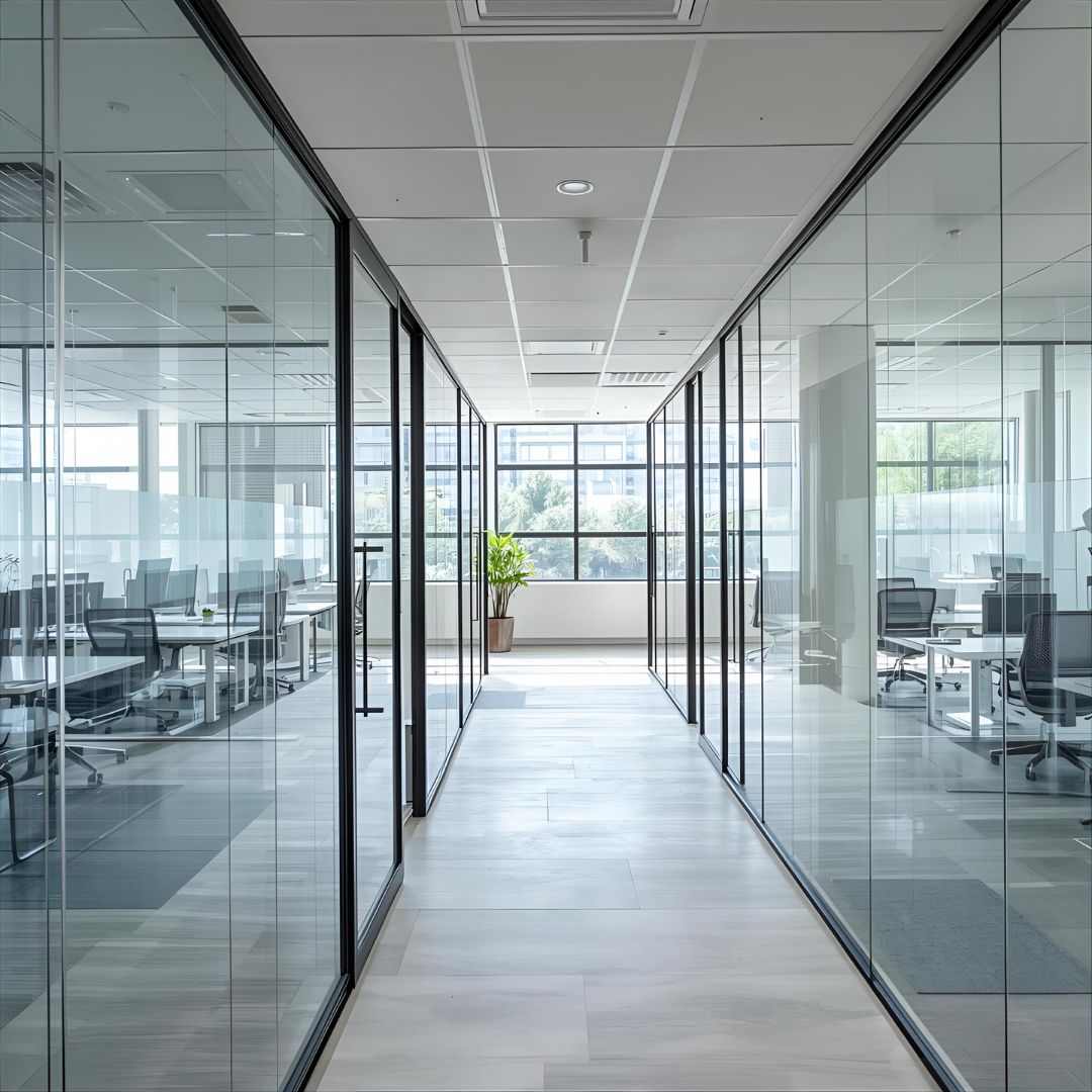 Office interior design UAE by Vibgyor Interiors.
