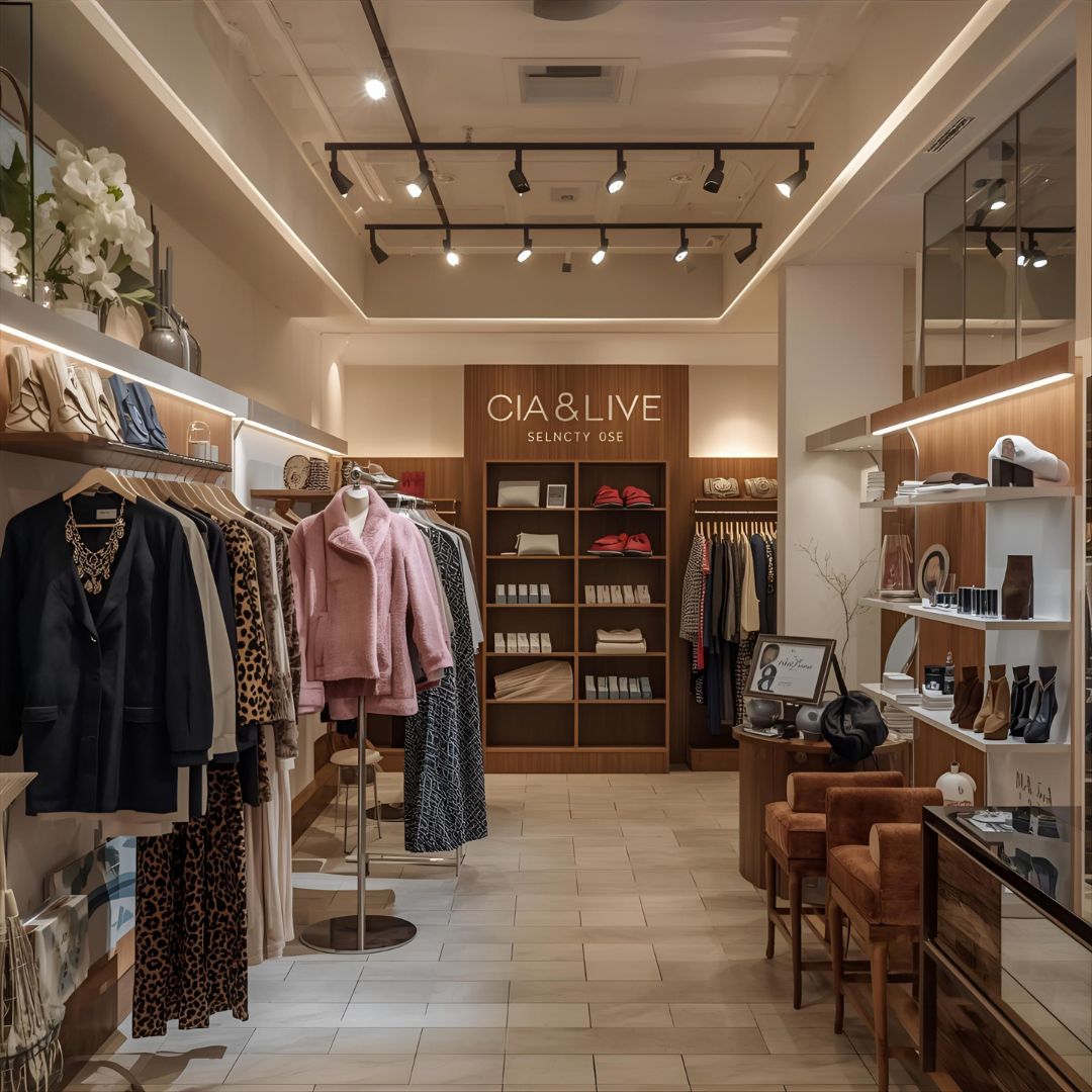 Retail interior design UAE by Vibgyor Interiors.