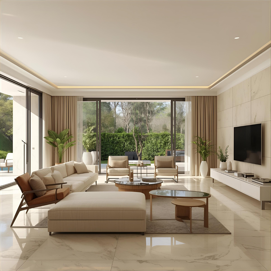 Luxury minimalism in interior design