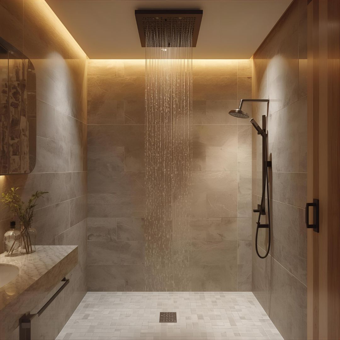spa like bathroom